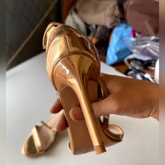 Tresmode Moda italiano rose gold stilettos - Picture 11 of 17
